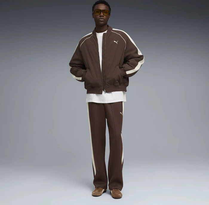 Puma T7 Always On Relaxed Trainingshose lang chocolate brown (Herren)