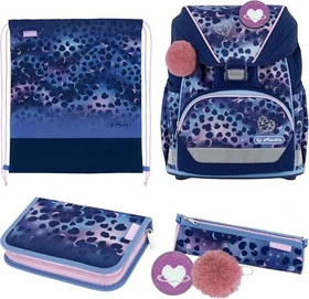 Herlitz Ultra Light XL Plus Wild Cat Schultaschen-Set, 4-tlg.