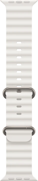 Apple Ocean Armband für Apple Watch Ultra (49mm) weiß