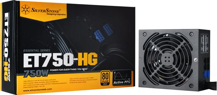SilverStone Essential Gold ET750-HG 750W, ATX 2.4