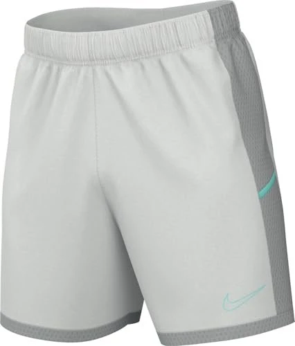Nike Academy Dri-FIT Football Hose kurz photon dust/light smoke grey/dynamic turquoise (Herren)