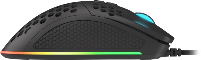 Genesis Krypton 555 Ultralight Gaming Mouse schwarz, USB