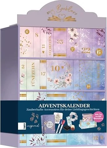 frechverlag My Booklove - der ultimative Adventskalender für Bücherfans 2026