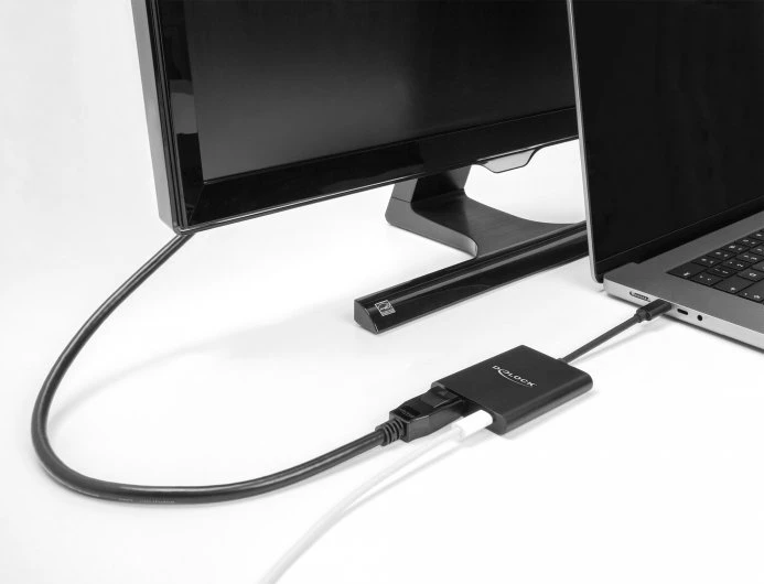 DeLOCK USB-C zu DisplayPort-Adapter 8K mit PD 60W