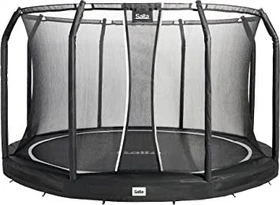 Salta Premium 366cm Bodentrampolin schwarz