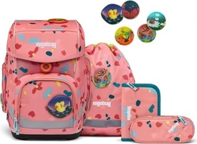 Ergobag Cubo ZitronenfaltBär Schulrucksack-Set, 5-tlg.