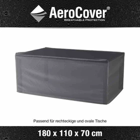 AeroCover Schutzhülle für Gartentische 1800x1100x700mm