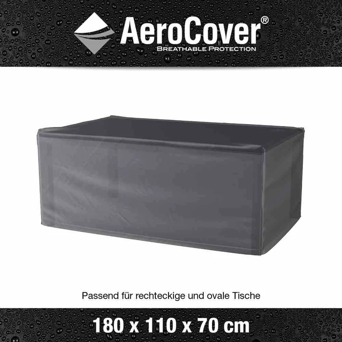 AeroCover Schutzhülle für Gartentische 1800x1100x700mm