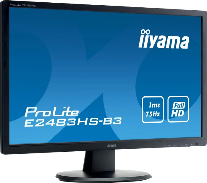 iiyama ProLite E2483HS-B3, 24"