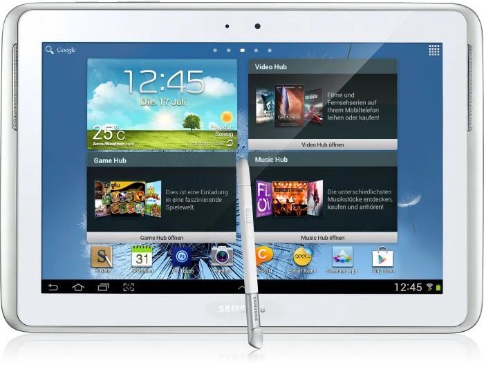 Samsung Galaxy Note 10.1 N8020, weiß, 16GB, LTE