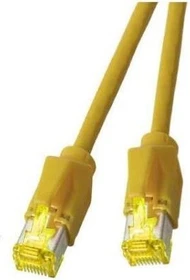 EFB Elektronik TM31 Dätwyler 7702 Patchkabel, Cat7/Cat6a, S/FTP, RJ-45/RJ-45, 2m, gelb