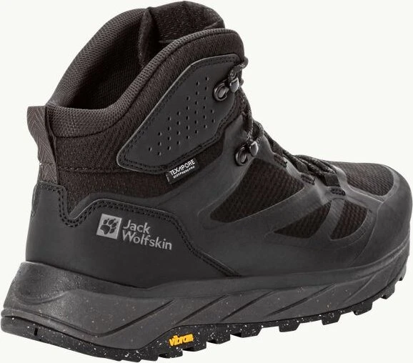 Jack Wolfskin Terraventure Texapore Mid schwarz (Herren)