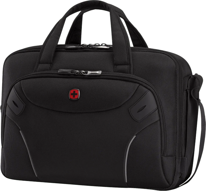 Wenger Cosmic Brief 14-16" Laptop-Aktentasche, schwarz