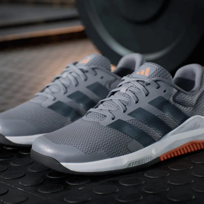 adidas Dropset Base grey/grey five/lucid orange (Herren)