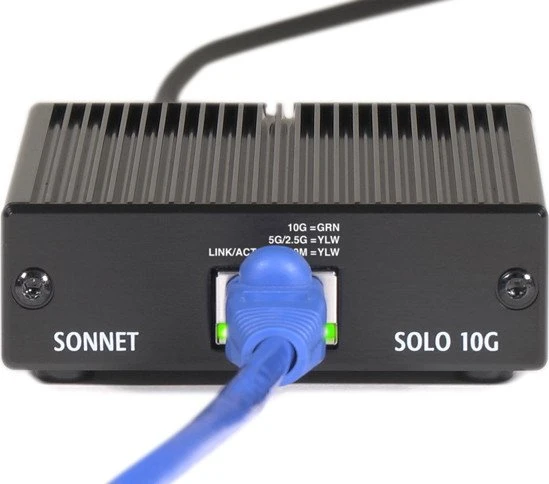 Sonnet Solo 10G Thunderbolt 3 Edition LAN-Adapter, RJ-45, Thunderbolt 3 [Stecker]