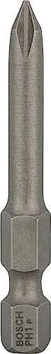 Bosch Professional Extra Hart Kreuzschlitz Bit 1/4", PH1x49mm, 3 Stück