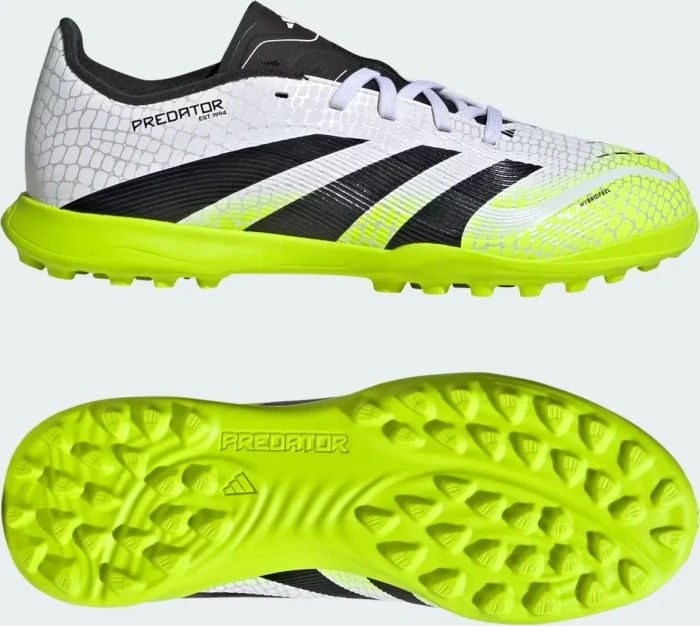 adidas Predator League TF cloud white/core black/lucid lemon (Junior)