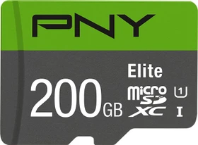 PNY Elite R85 200GB Kit, UHS-I U1, Class 10