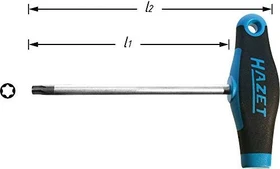 Hazet 828-T25 Torx Schraubendreher, T25x110mm