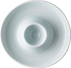 Rosenthal Junto Opal Green Eierbecher mit Ablage