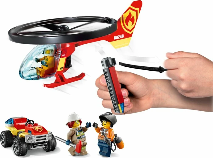 LEGO City Feuerwehr - Einsatz mit dem Feuerwehrhubschrauber