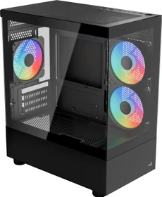 AeroCool Viewport Mini [V4], schwarz, Glasfenster (ACCM-ES09533.11 / Viewport Mini-G-BK-v4)