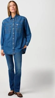 Wrangler Bootcut Jeans shadow daze (Damen)