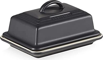 Le Creuset Butterdose schwarz matt
