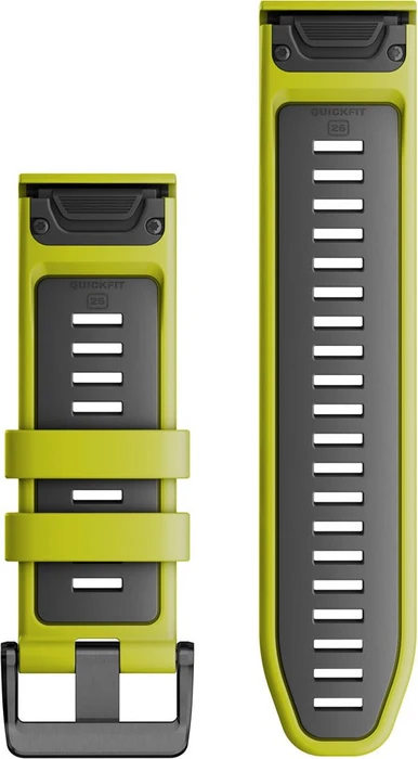 Garmin Ersatzarmband QuickFit 26 Silikon electric lime/graphite