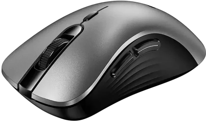 Genius Ergo 8100S AI Wireless Ergonomic Silent Mouse Silver Grey, USB