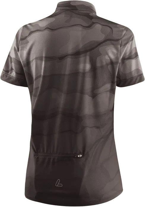 Löffler Barkly Half-Zip Trikot kurzarm charcoal (Damen)