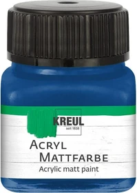 Kreul Acryl Mattfarbe, kobaltblau, 20ml