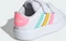 adidas Grand Court 2.0 cloud white/pulse mint/beam pink (Junior) Vorschaubild