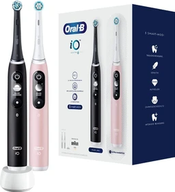 Oral-B iO Series 6 schwarz/rosa + 2. Handstück