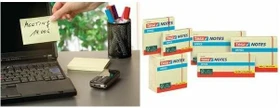 tesa Notes Office Haftnotiz, 50x75mm, glatt, 100 Blatt