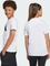 adidas Essentials T-Shirt kurzarm weiß/schwarz (Junior) Vorschaubild