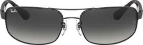 Ray-Ban RB3445 61mm gunmetal-brown/grey gradient