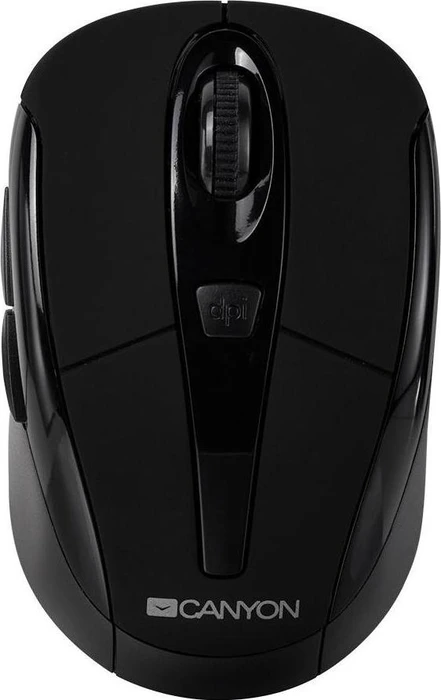 Canyon CNR-MSOW06B Ergonomic and compact Mouse black, USB