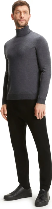 Falke Basic Apparel Rollkragen Pullover dark grey (Herren)