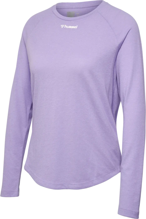hummel MT Vanja Funktionsshirt langarm lavendel (Damen)