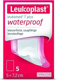BSN medical Leukoplast Leukomed T plus waterproof weiß, 5 x 7.2cm, 5 Stück