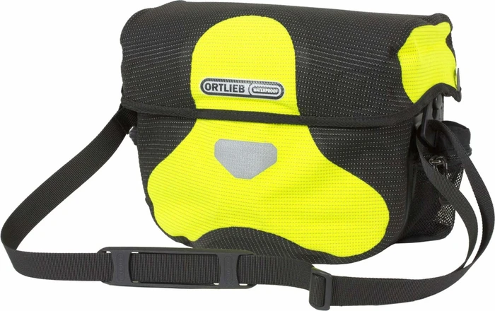 Ortlieb Ultimate6 High Visibility Lenkertasche neon yellow/black reflex