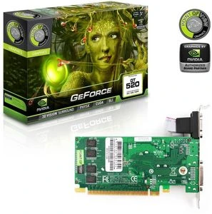 Point of View GeForce GT 520, 1GB DDR3, VGA, DVI, HDMI
