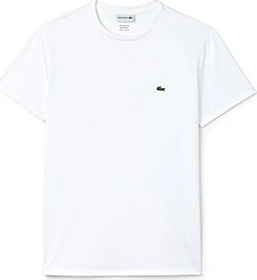 Lacoste Pima-Baumwolle T-Shirt kurzarm weiß (Herren)
