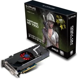 Sapphire Radeon HD 7950 Single Fan, 3GB GDDR5, DVI, HDMI, 2x mDP, lite retail