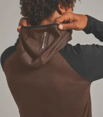 Ortovox Fleece GP Classic Knit Hoody Funktionsjacke dark chestnut (Herren)