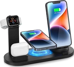 XiaoMuTongABC 4-in-1 magnetische kabellose Ladestation