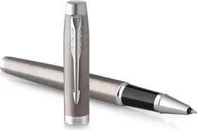Parker IM Tintenroller (Mine) stainless steel lacquer/chrome trim, Geschenkbox