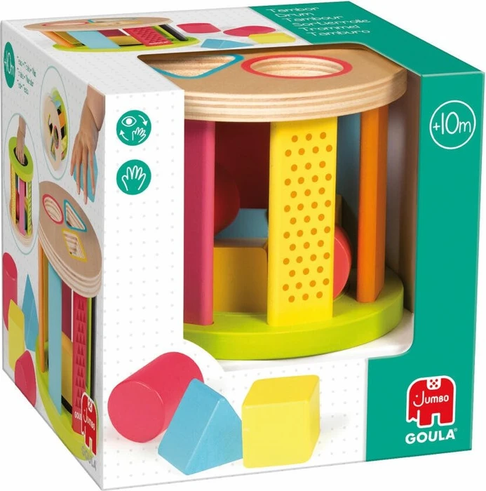 Jumbo Goula Geometrisches Formen-Steckspiel