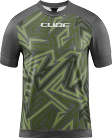 Cube ATX TM Trikot kurzarm olive'n'grey (Herren)